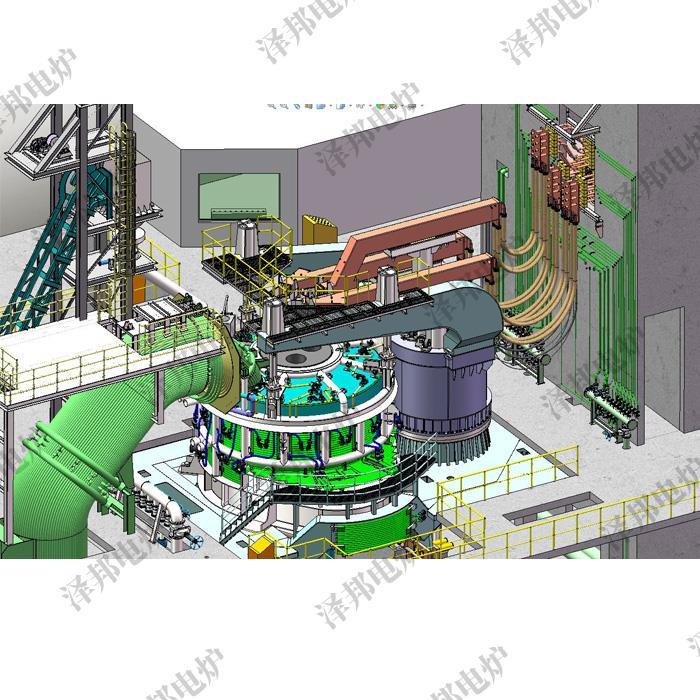 EAF-120t頂裝料煉鋼電弧爐