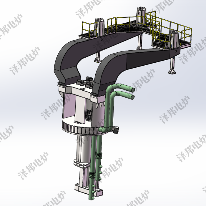 EAF-120t頂裝料煉鋼電弧爐