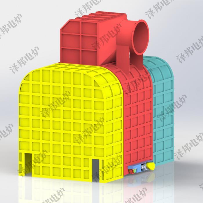 LF-120t雙車三工位鋼包精煉爐