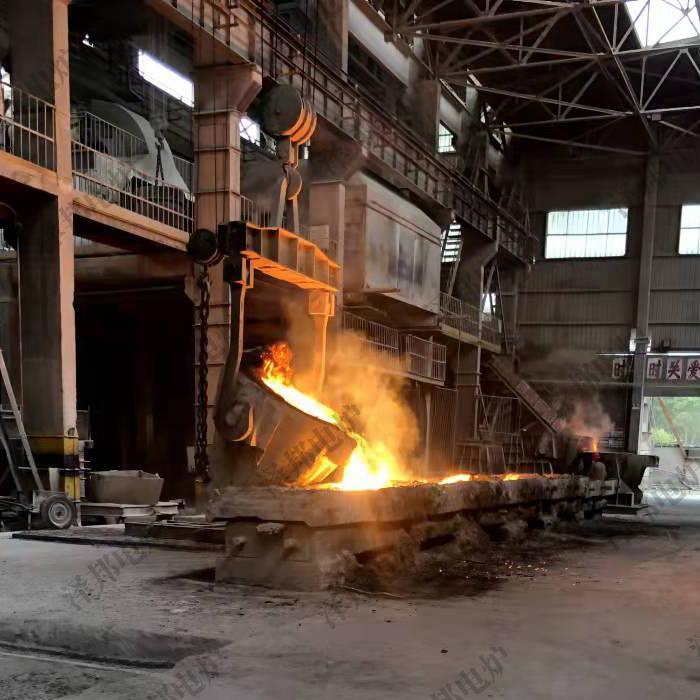 3500KVA中底碳鉻鐵精煉爐