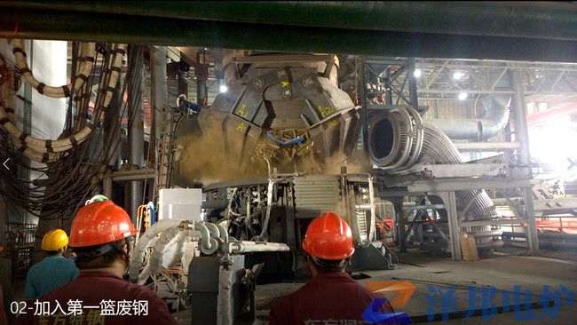 某省50t煉鋼電弧爐設(shè)備安裝工程