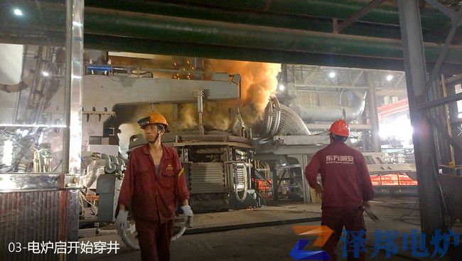 某省50t煉鋼電弧爐設備安裝工程(圖2)